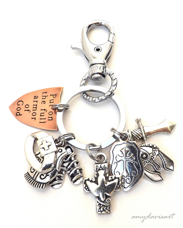 Christian Keychain Ephesians 6 Full Armor of God